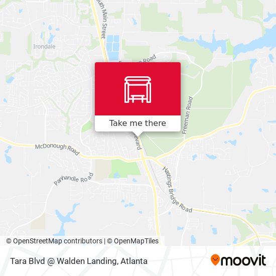 Tara Blvd @ Walden Landing map