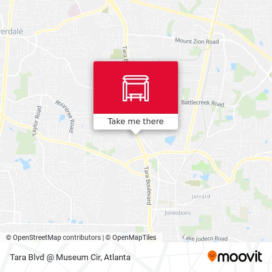 Tara Blvd @ Museum Cir map