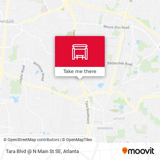 Tara Blvd @ N Main St SE map