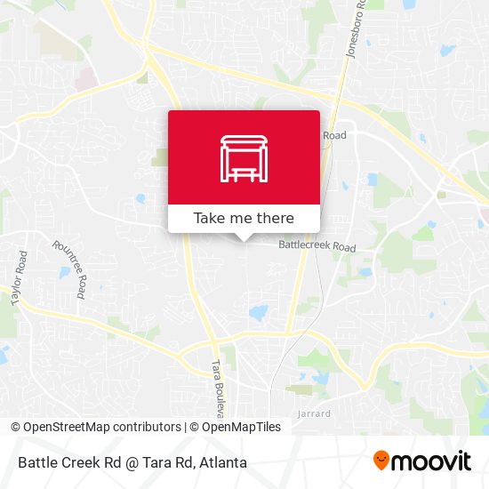 Mapa de Battle Creek Rd @ Tara Rd