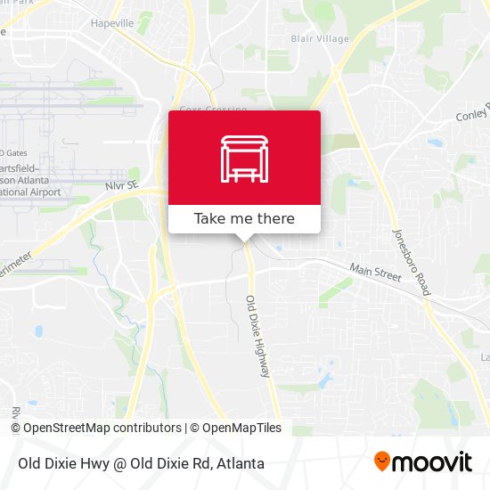Old Dixie Hwy @ Old Dixie Rd map