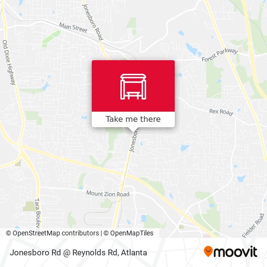 Jonesboro Rd @ Reynolds Rd map
