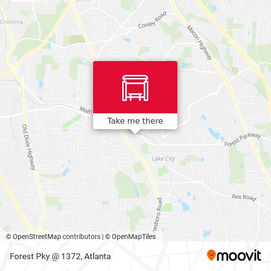 Forest Pkwy @ 1372 map