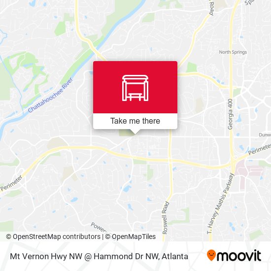 Mt Vernon Hwy NW @ Hammond Dr NW map
