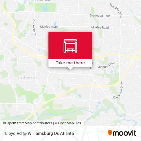 Lloyd Rd @ Williamsburg Dr map