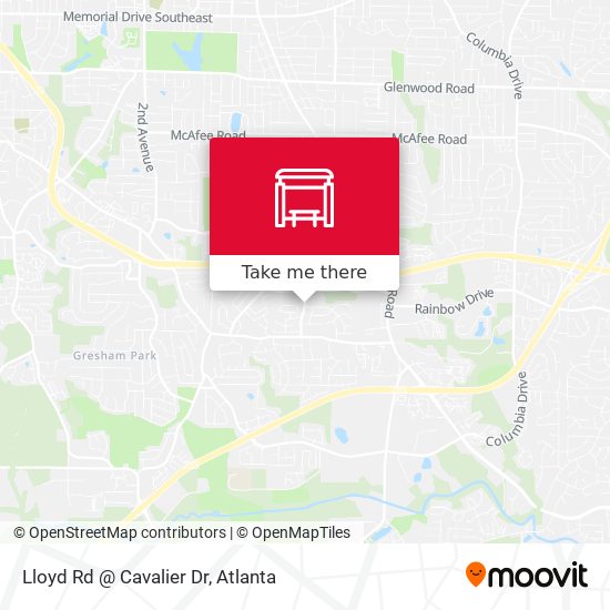 Lloyd Rd @ Cavalier Dr map