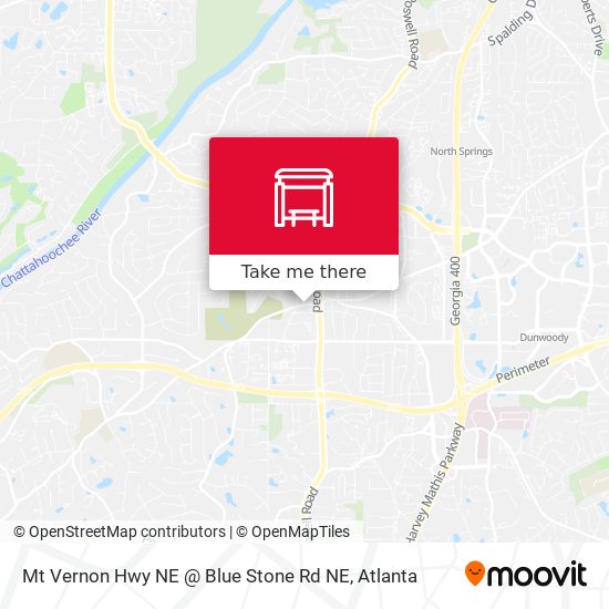 Mt Vernon Hwy NE @ Blue Stone Rd NE map
