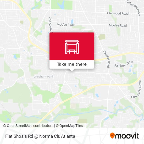 Flat Shoals Rd @ Norma Cir map