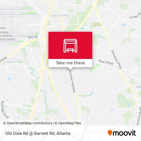 Old Dixie Rd @ Barnett Rd map