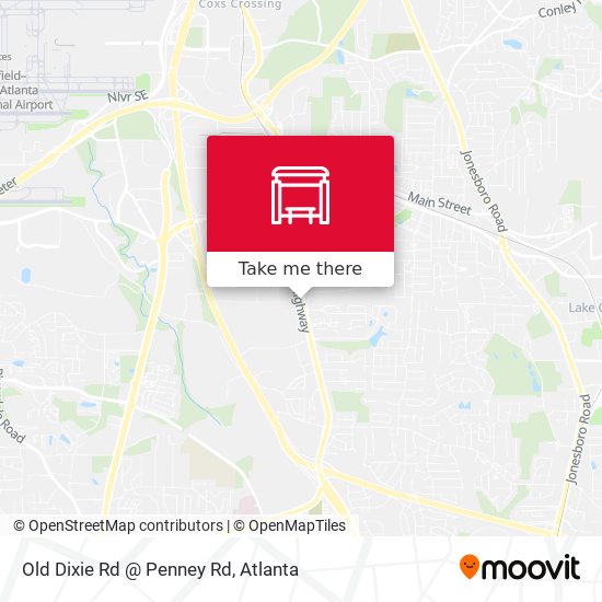 Old Dixie Rd @ Penney Rd map
