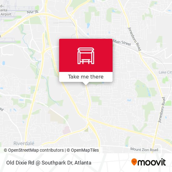 Mapa de Old Dixie Rd @ Southpark Dr