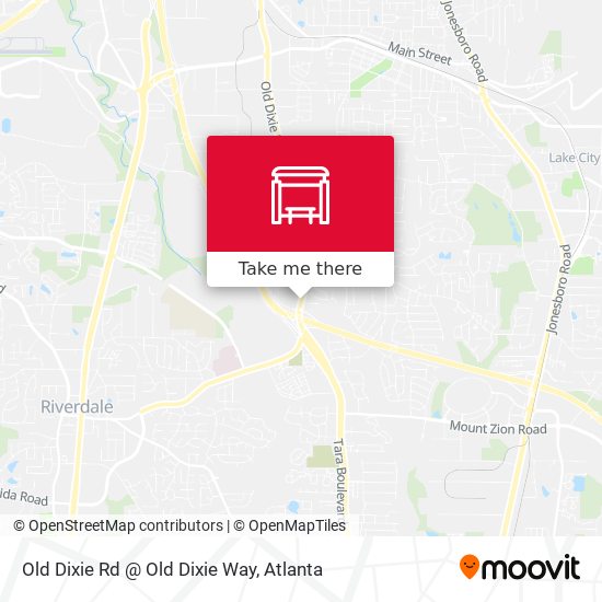Mapa de Old Dixie Rd @ Old Dixie Way