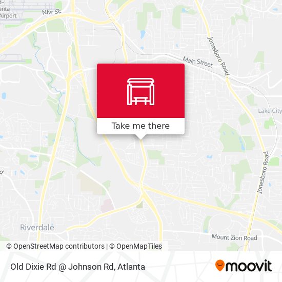 Mapa de Old Dixie Rd @ Johnson Rd