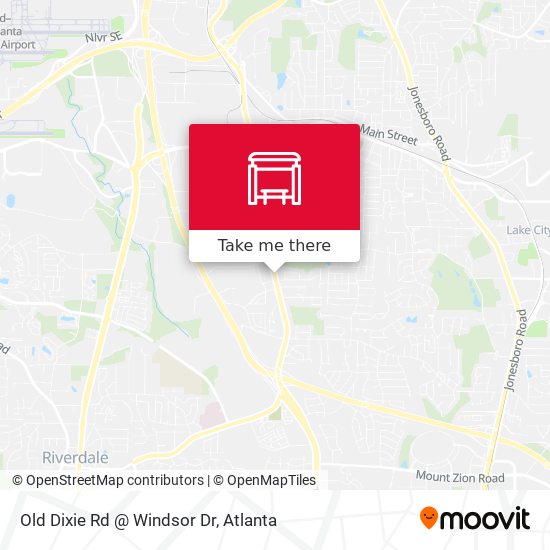 Old Dixie Rd @ Windsor Dr map