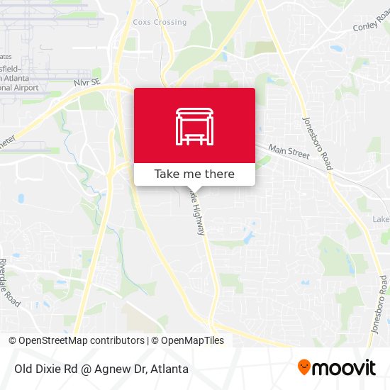 Mapa de Old Dixie Rd @ Agnew Dr