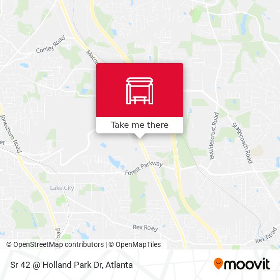 Sr 42 @ Holland Park Dr map