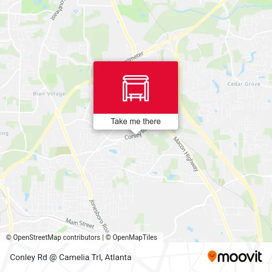 Mapa de Conley Rd @ Camelia Trl