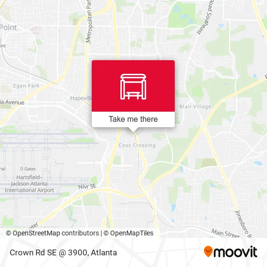 Mapa de Crown Rd SE @ 3900