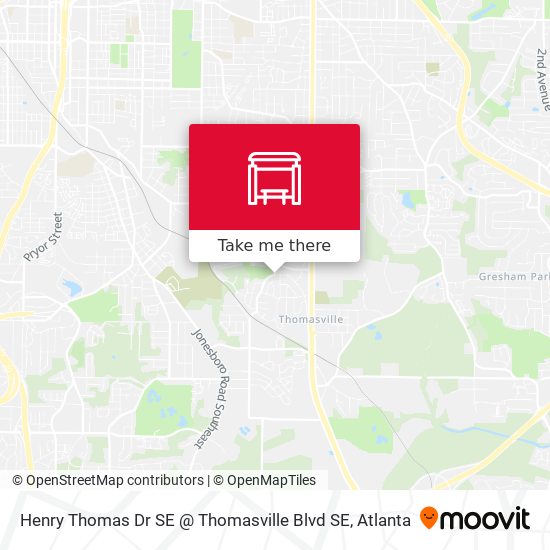 Henry Thomas Dr SE @ Thomasville Blvd SE map