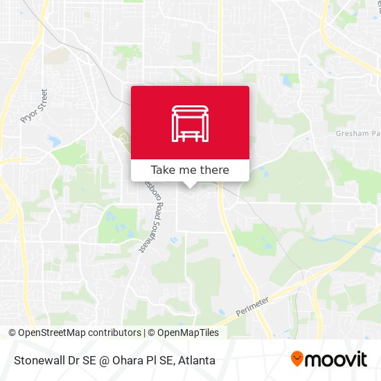 Stonewall Dr SE @ Ohara Pl SE map
