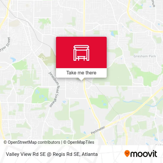 Mapa de Valley View Rd SE @ Regis Rd SE
