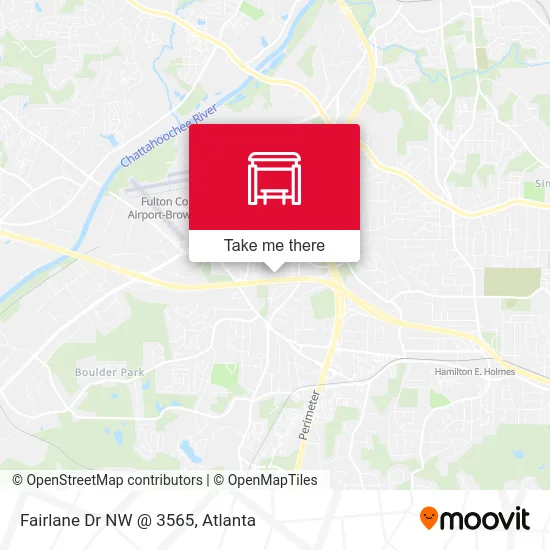 Fairlane Dr NW @ 3565 map