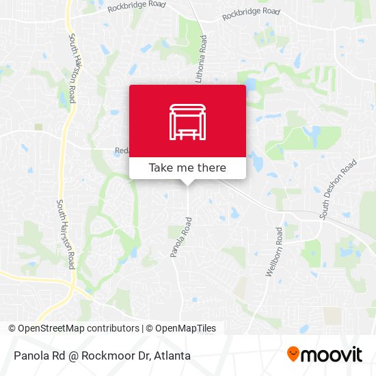 Mapa de Panola Rd @ Rockmoor Dr