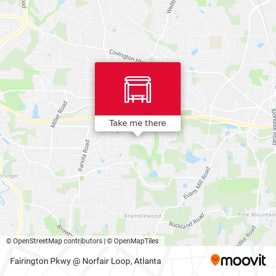 Fairington Pkwy @ Norfair Loop map