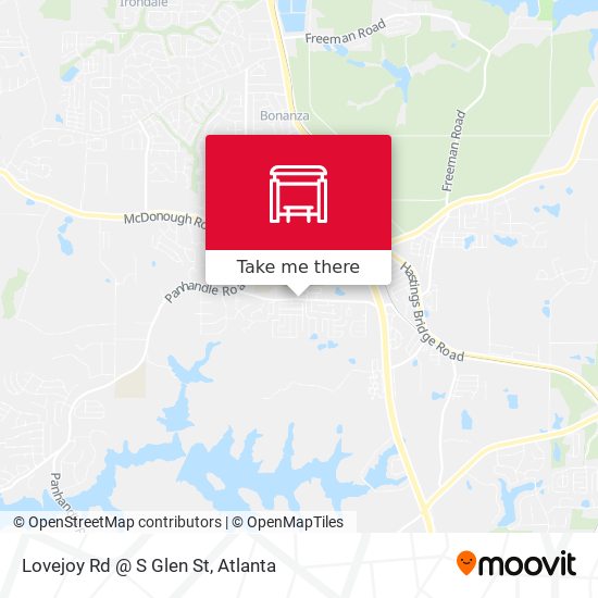 Mapa de Lovejoy Rd @ S Glen St