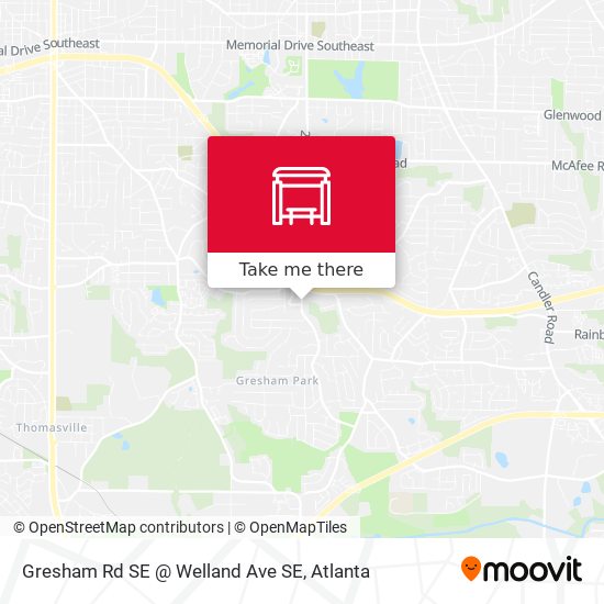 Gresham Rd SE @ Welland Ave SE map
