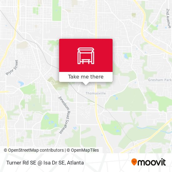 Mapa de Turner Rd SE @ Isa Dr SE