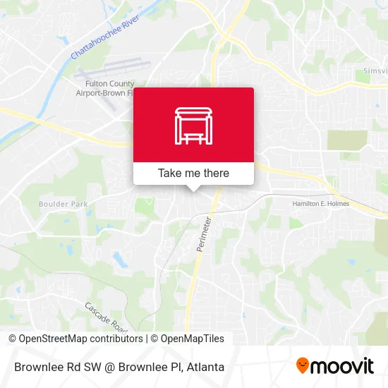 Brownlee Rd SW @ Brownlee Pl map