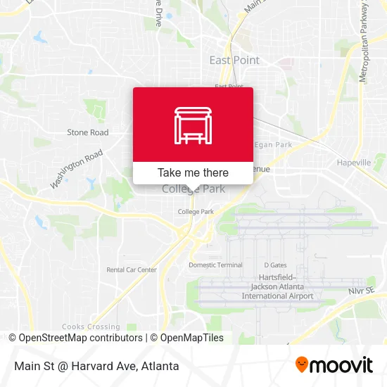Mapa de Main St @ Harvard Ave