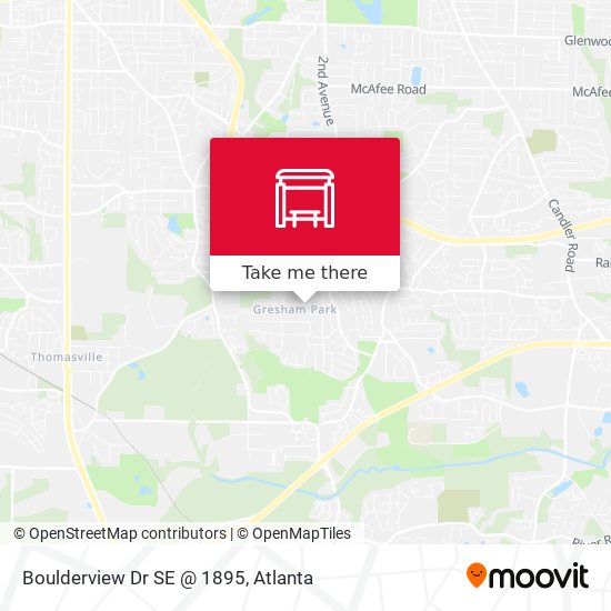 Boulderview Dr SE @ 1895 map