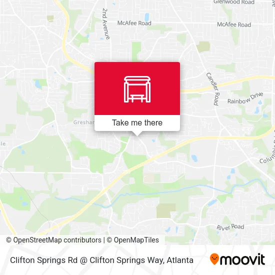 Clifton Springs Rd @ Clifton Springs Way map