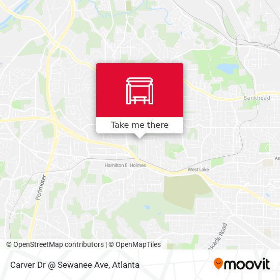 Mapa de Carver Dr @ Sewanee Ave