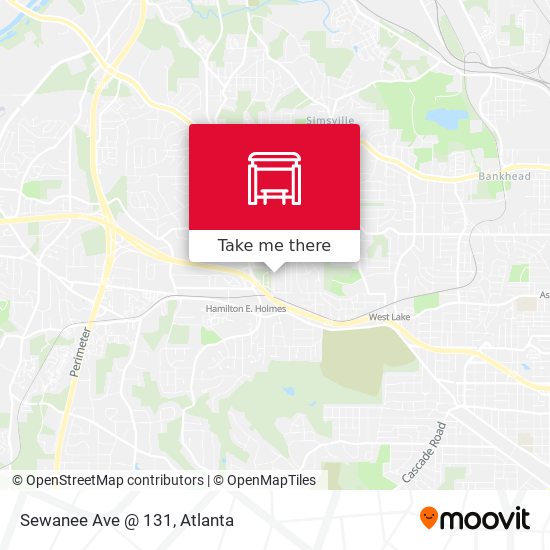 Mapa de Sewanee Ave @ 131