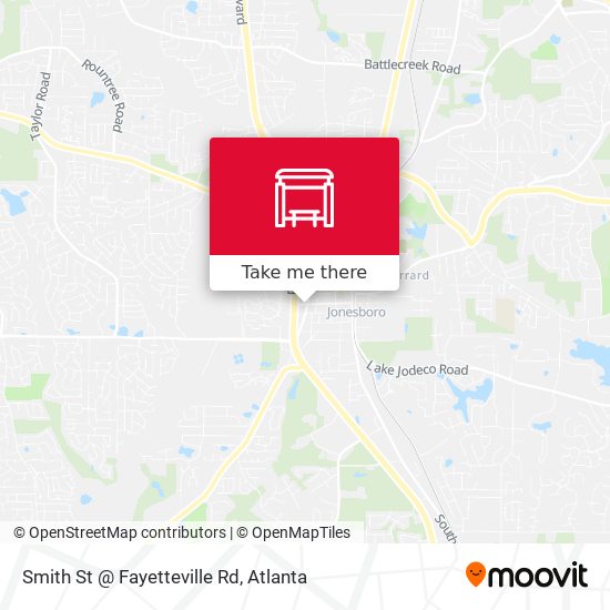 Smith St @ Fayetteville Rd map