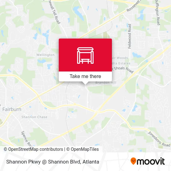 Shannon Pkwy @ Shannon Blvd map