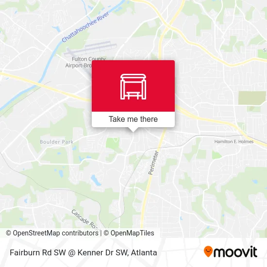 Fairburn Rd SW @ Kenner Dr SW map