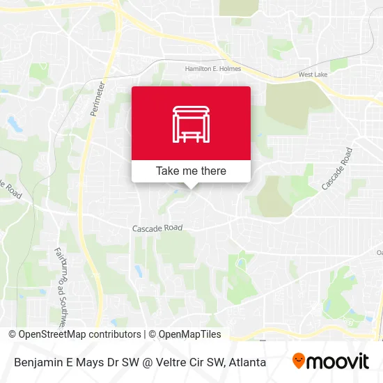 Benjamin E Mays Dr SW @ Veltre Cir SW map