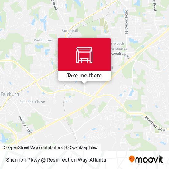 Mapa de Shannon Pkwy @ Resurrection Way