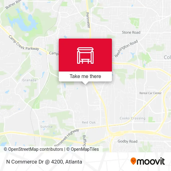 N Commerce Dr @ 4200 map