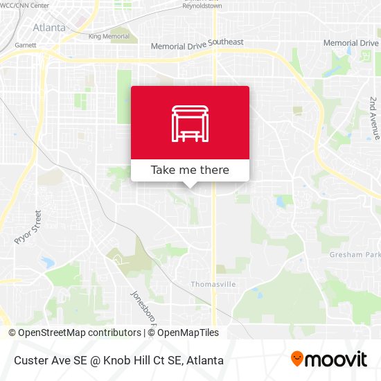 Mapa de Custer Ave SE @ Knob Hill Ct SE