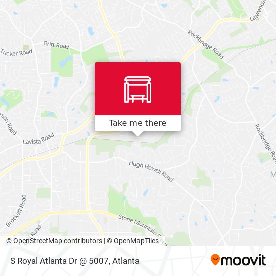 S Royal Atlanta Dr @ 5007 map