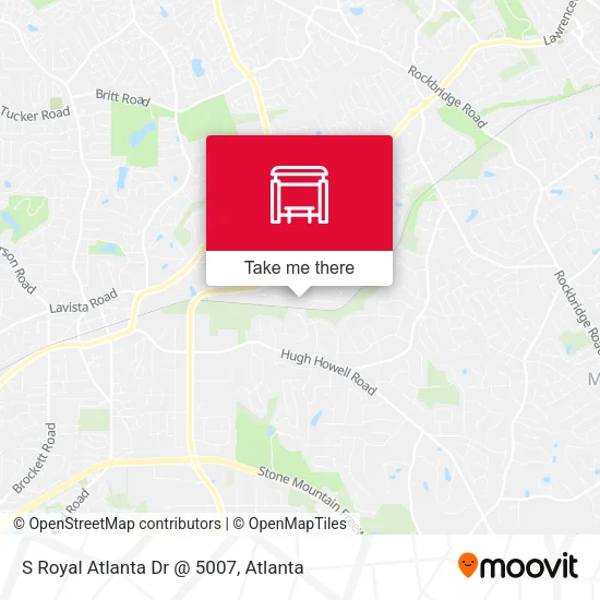 S Royal Atlanta Dr @ 5007 map