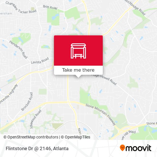 Mapa de Flintstone Dr @ 2146