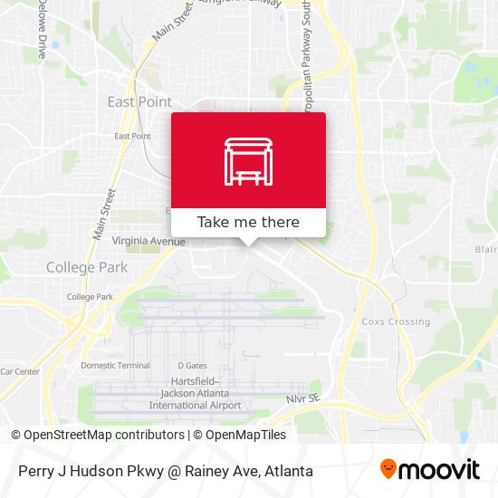 Mapa de Perry J Hudson Pkwy @ Rainey Ave