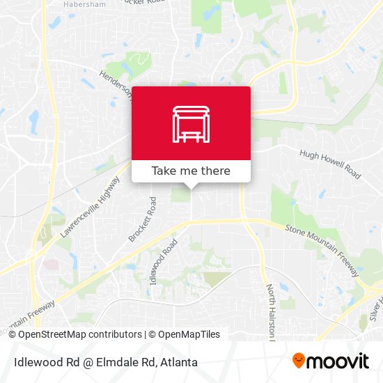 Mapa de Idlewood Rd @ Elmdale Rd