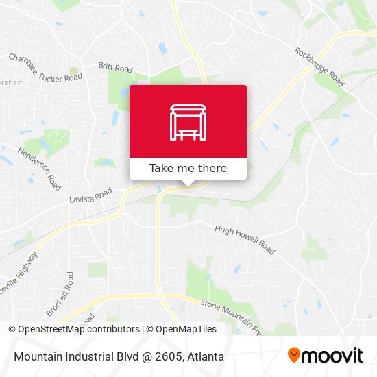 Mountain Industrial Blvd @ 2605 map